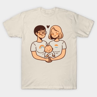 Two moms T-Shirt